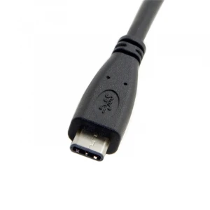 USB-C USB 3.1 Type C Male to Female Data Extension Cable with Panel Mount Screw Hole