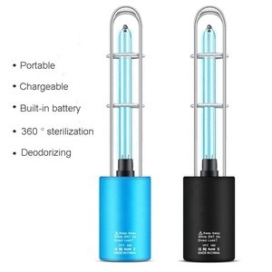 UVC Air purifiers Ozone + UV Germicidal Lamp Sterilization Light USB rechargeable uv lamp uv