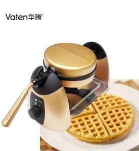 Vaten 2017 Electric round waffle maker Vaten Hot sell automatic waffle maker sandwich maker