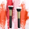 Vegan Mix Color Single Makeup Brush Face Cosmetic Brush Duo Fiber Foundation Stippling Brush