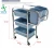 Import victualing house stainless steel dish caddy with bucket hotel Service Cleaning plates dishes collect trolley from China