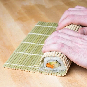 Vietnam skin bamboo sushi rolling mat bamboo table mat