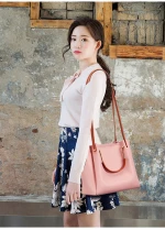 Vintage Leather Purses Crossbody Shoulder bolsos de mujer bandolera mujer Hobo custom Ladies Hands Bags Women Handbags