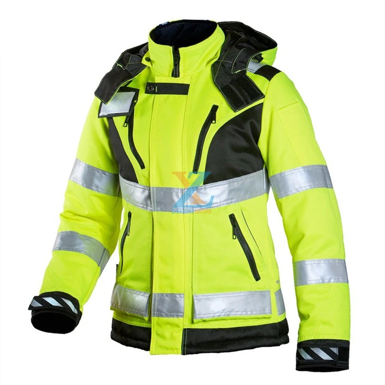 Visibility Paramedics Jacket Hi Vis Fire Emergency Response Reflective Jackets