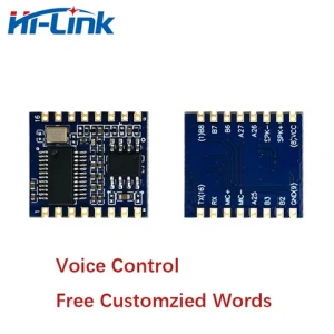 Voice Control HLK-V20 Wireless Module for Smart Home with 2MB Flash Offline Voice Module Accept Words Customization