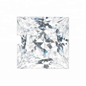 VVS D Color Original Charles Colvard Forever One Square Princess Cut Wholesale Moissanite Diamond Loose Stones