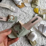 W3263 High Quality Transparent ladies shoes Summer Spring popular confortable sandal woman slippers sandals Low heel