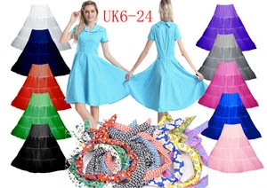 Walson bestdress 26" 50s Retro Underskirt Swing wholesale rockabilly petticoat