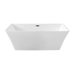 Waltmal new design New Acrylic Indoor Bath Tub American Size Simple Square Bathtub with Apron and Skirt  WTM-02560