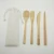 Import WanuoCraftHot Sell Bamboo Cutlery Set Biodegradable Bamboo Flatware Set from China