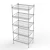 Import Warehouse Adjustable Chrome Wire Shelving Units Wire Storage Baskets Shelves Steel Wire Shelving from China