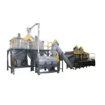 Waste PET bottle  scrap washing recycling line