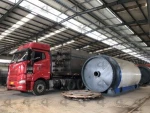 Waste Plastic Tyre Pyrolysis Plant to Fuel Oil Machine