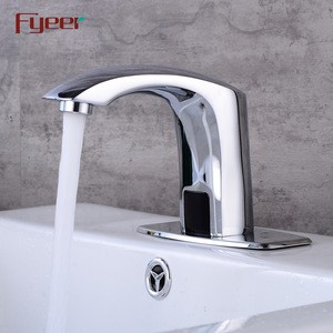 Water Saving Infrared Automatic Sensor Faucet Cold Only Bathroom Electrical Basin Faucet