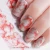 Import Water Transfer decal Marble series Nail Stickers White Black Gradient Marble Nail Decals from China