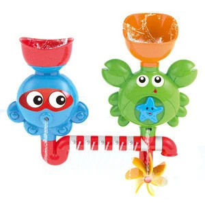 Waterfall water station shower baby tub toys