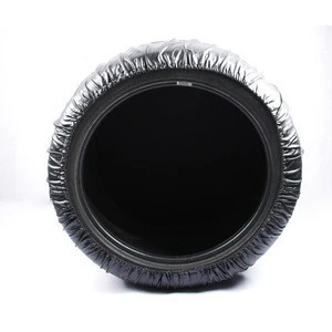 Waterproof Dust-Proof Black Color PU Leather Spare Tire Cover