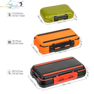 Waterproof Fishing Tackle Box 12-30 Compartments Double Side Bait Lure Hooks Storage Boxes Fishing Accessories