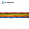 Wear-resisting colorful PE twisted fishing net yarn twine rope