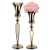 Import weddings gift nordic decor tall plant metal gold large floor vase wedding decoration from China