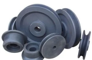 Weight Lifting custom drawing pulley wheels injection molded cnc machining nylon plastic pulley sheave black