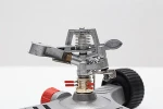 Wheel Base Heavy-Duty Metal Impulse Water Sprinkler for Lawn Garden Watering Irrigation