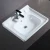 Import White color bathroom cabinet basin tabletop Vessel sink from China