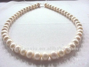 Wholesale 11-12mm AAA Grade Freshwater Loose Button Pearl Bead