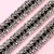 Wholesale 3Rows SS12 White and Black Crystal Chain Sewing Accessories Decorative Rhinestone Tassel Chain Belt