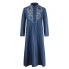 Wholesale al haramain jubba for men arabic thobe latest islamic clothing embroidery jubah mens thobe