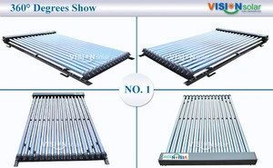 Wholesale  direct flow evacuated tube solar collectors in high quality