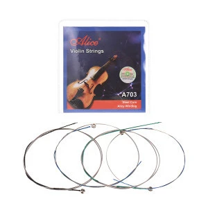 Wholesale Alice A703  Set of 4 pieces E A D G Violin Strings For Music Accessories