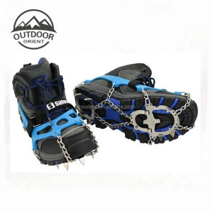 Wholesale anti-skiing shoes cover/anti-slip grip shoe/ice crampon