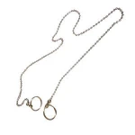 Wholesale bead chains of all colors and sizes metalwork decoration Vacuum plating