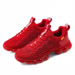 Wholesale Best selling elastic fabric air cushion outsole heel protection design sports shoes soft comfortable wrestling shoes