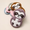 Wholesale Bpa Sensory Baby Sloth Teether Customized Silicone Molar Baby Teether Toy