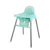 Wholesale cheap foldable kids chair folding infant Baby High Chairs Feeding Highchair Adjustable Dining for Children