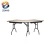 Wholesale cheap hotel restaurant Plastic Folding table round used for banquet outdoor