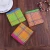 Import Wholesale cheap traditional 100% cotton lady colorful grid design handkerchief from China