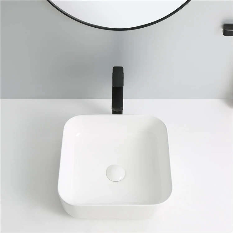 Wholesale cheap wash basin price bathroom sink hotel art basins ceramic countertop sinks
