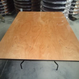 Wholesale China Outdoor Square Plywood Folding Restaurant Dining Tables