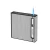 Import Wholesale Cigarette Box With Lighter Case Box USB Lighter Case Metal from China
