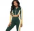 Import Wholesale color block  custom track suit women splice cotton training jogging wear from China