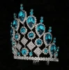 Wholesale Colored Stone Pageant Crowns And Tiaras