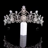 Wholesale Crystal Hair Accessories Rhinestone Queen Bridal Tiara Wedding Crown