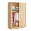 Wholesale custom wooden wood cabinet wardrobe furniture for bedroom