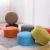 Import Wholesale furniture office living room bedroom round pier ottoman fabric stool from China