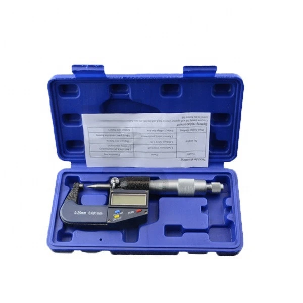 Wholesale hard alloy 3~ 4 inch measuring range outside thickness digital micrometer