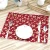 Import Wholesale home decoration accessories bronzing 100% cotton table woven placemats from China