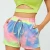 Import Wholesale Hot Sale Women Cotton Tie Dye Bike Track Shorts Female Workout Athletic Sweat Shorts from China